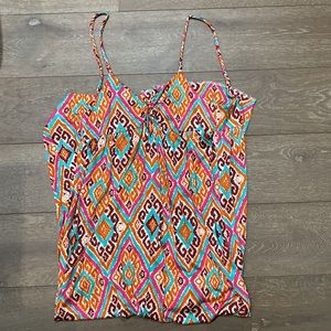 Beautiful Long Nieves Lavi New York Silk Dress - Size 6